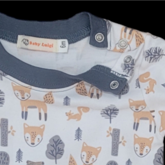 Baby Luigi by Acvisa Boy's Woodland Theme Onsies - Picture 8 of 10